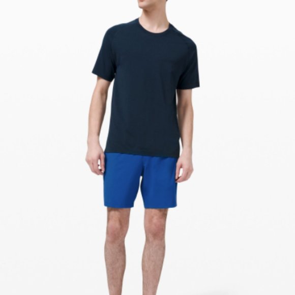 Lululemon The Short Linerless 11” XXL (Navy/Blue PolkaDOt) LIKE NEW - RARE CORE - Picture 2 of 10